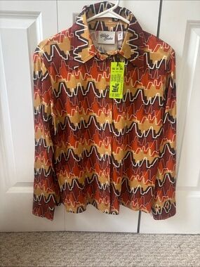 NWT: The Hippie Shake-Vintage Inspired Multicolor Blouse